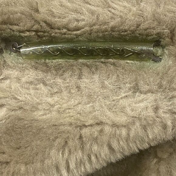 MEN'S MIGHTY-MAC OUT O GLOUCESTER TAN FLEECE LINED COAT JACKET Cold Weather 42 - Picture 9 of 9